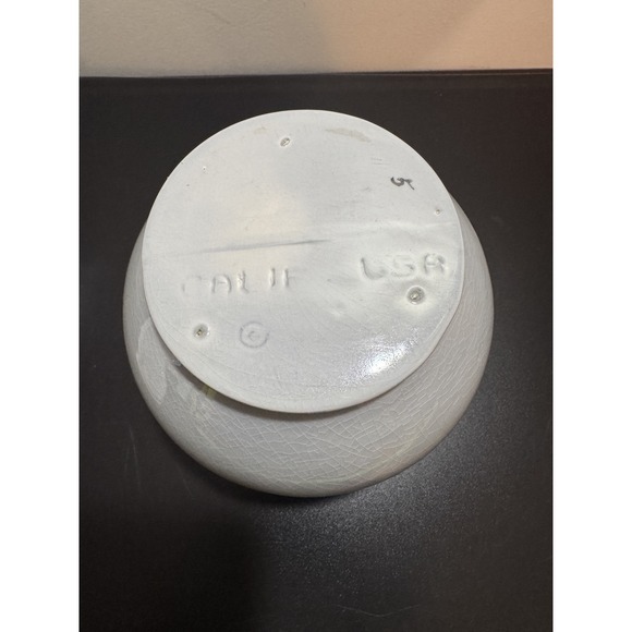 Mid-Century Cookie Jar California Pottery USA  Biscuit Barrel or Canister Set - Picture 11 of 14